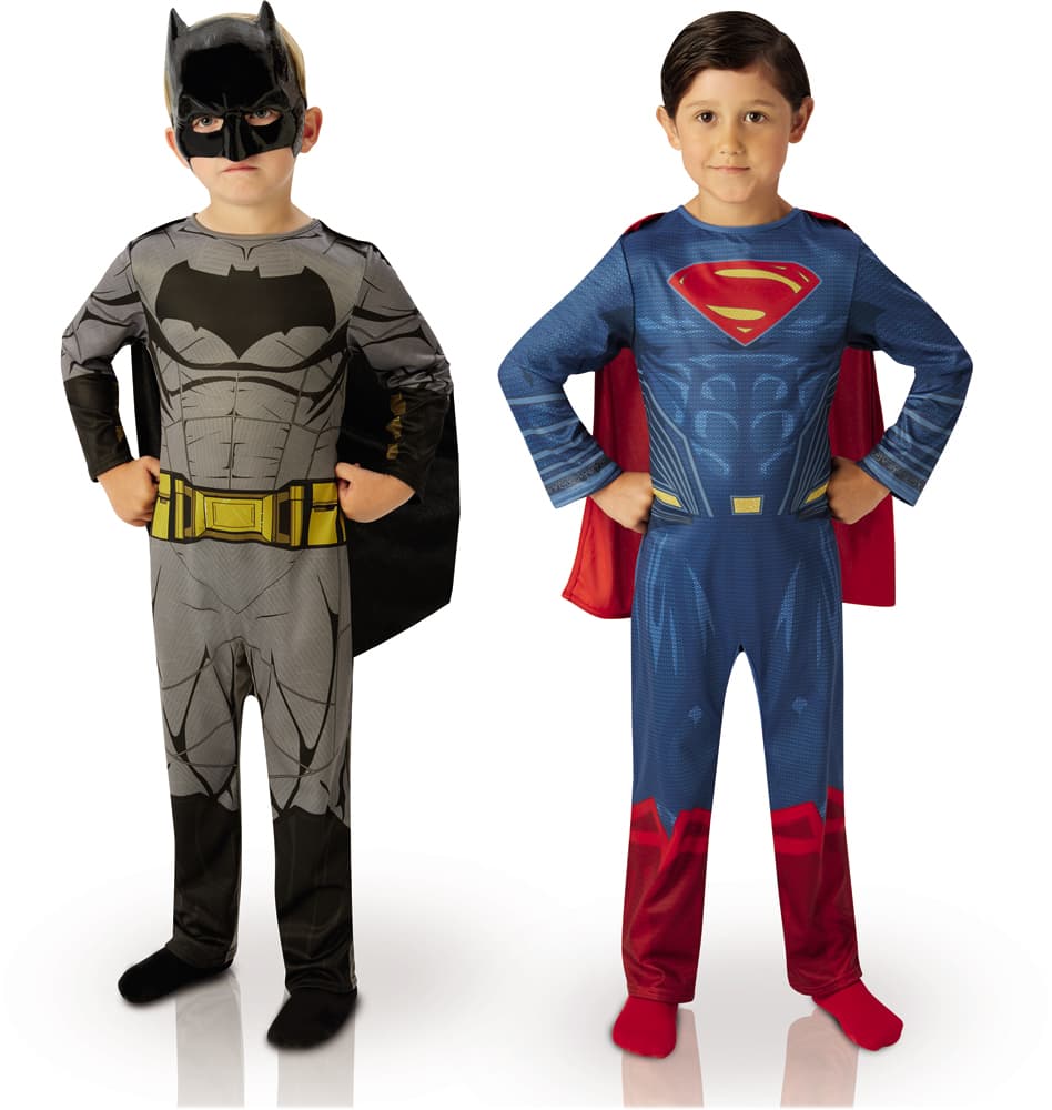 Déguisement Bipack Batman et Superman : Dawn Of Justice : 7/8 ans
